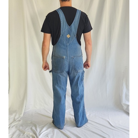 Vintage Big Mac Thrashed Overalls - Picture 3 of 5